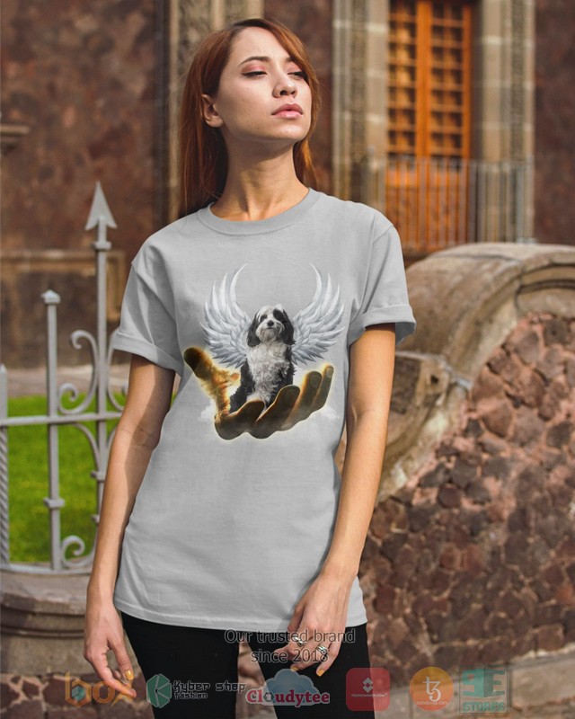 HOT Tibetan Terrier Golden Hand Heaven Wings 2D shirt, hoodie 3 Tibetan Terrier Golden Hand Heaven Wings 2D shirt hoodie 1 2