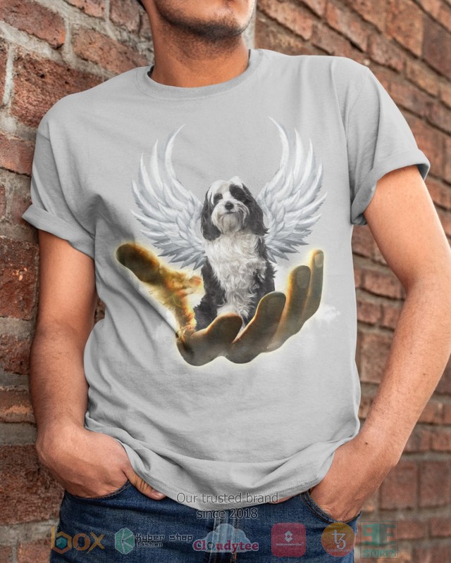 HOT Tibetan Terrier Golden Hand Heaven Wings 2D shirt, hoodie 4 Tibetan Terrier Golden Hand Heaven Wings 2D shirt hoodie 1 2 3