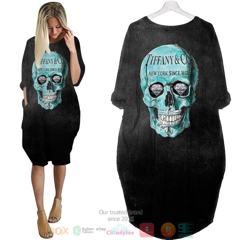 Tiffany Co Skull New York since 1837 Pocket Dress