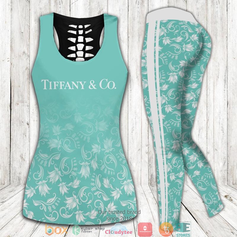 Tiffany n Co blue Tank Top, Legging 6 Tiffany n Co blue Tank Top Legging 1 2 3 4 5