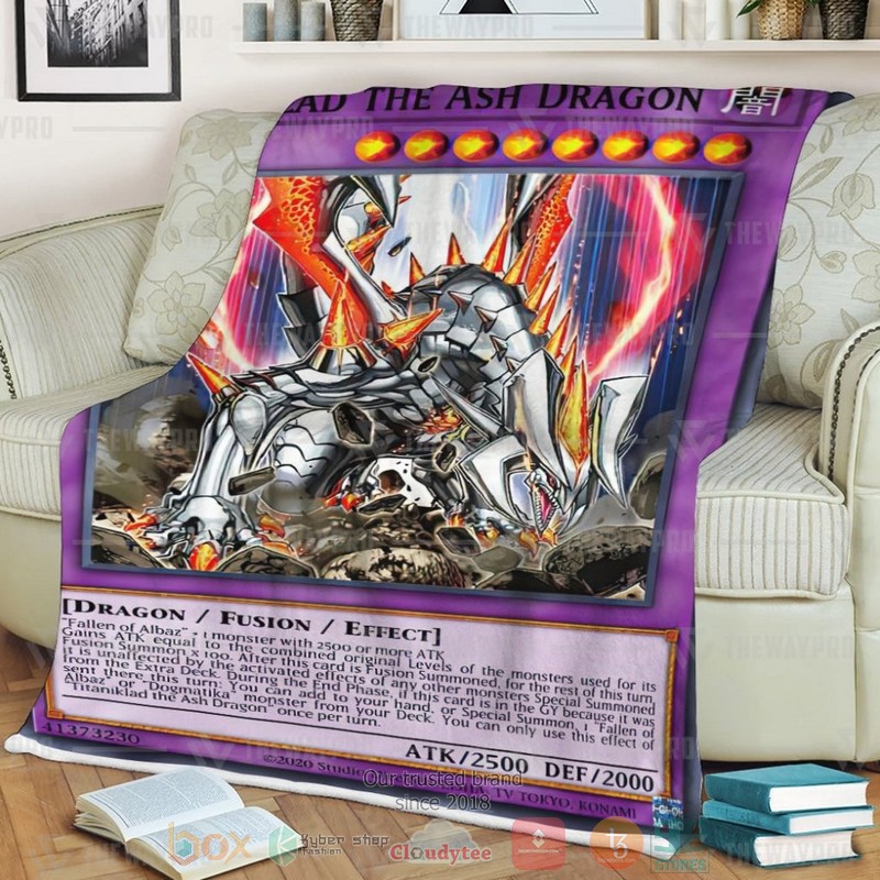 Titaniklad The Ash Dragon Soft Blanket 1