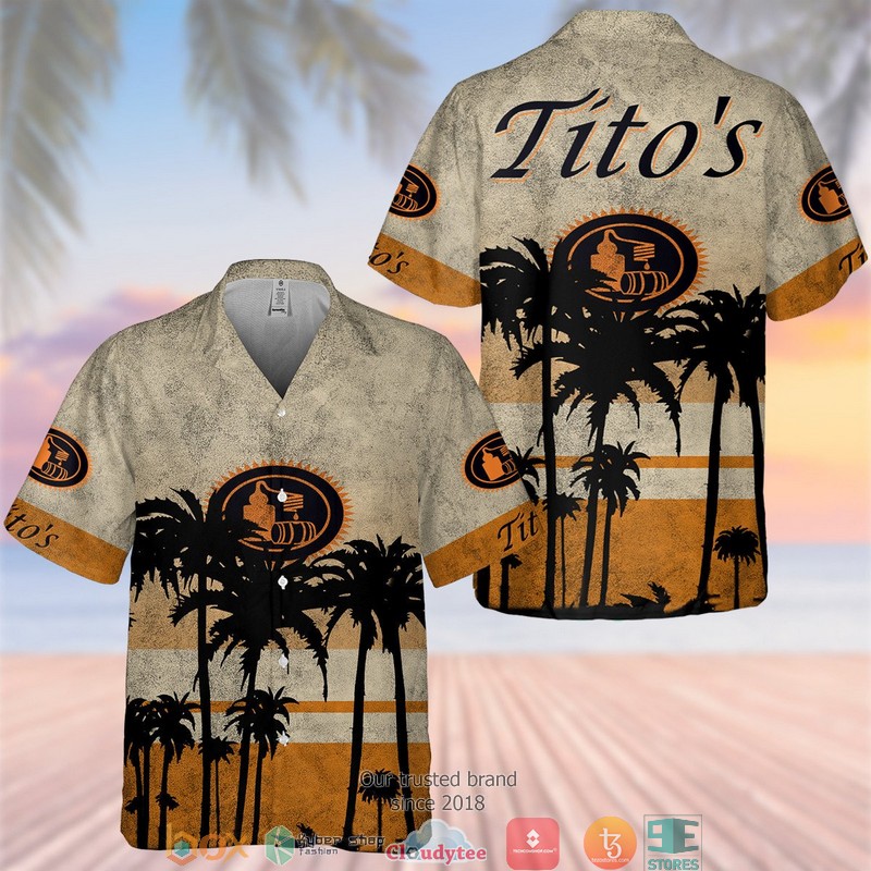 Titos Handmade Vodka Coconut island Hawaiian Shirt