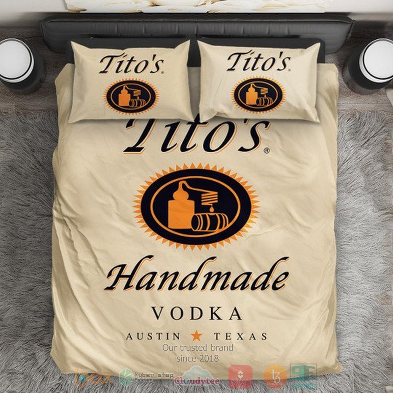 NEW Tito's Handmade Vodka duvet cover bedding set 1 Titos Handmade Vodka bedding set