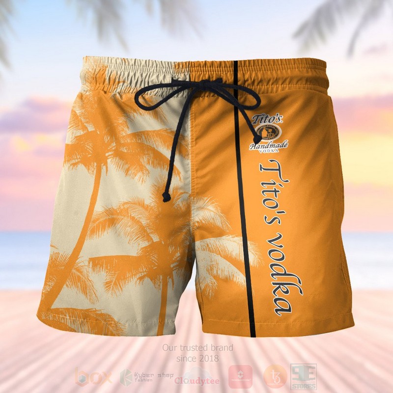 BEST Tito's Vodka Coconut Tropical Shirt, Short 4 Titos Vodka Coconut Hawaiian Shirt Short 1 2 3