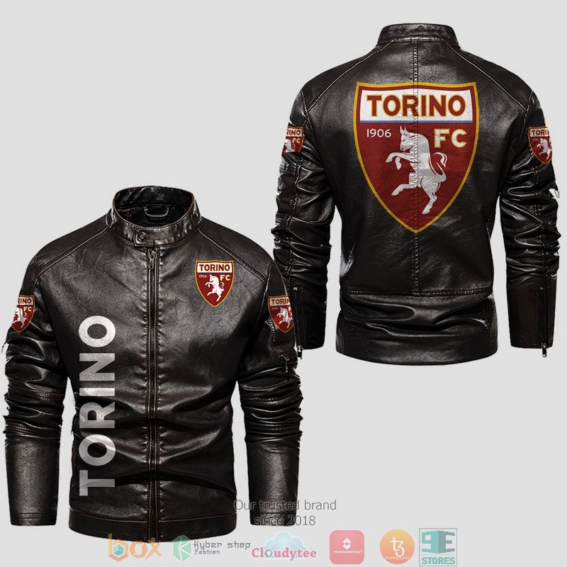 Torino 1906 FC Collar Leather Jacket