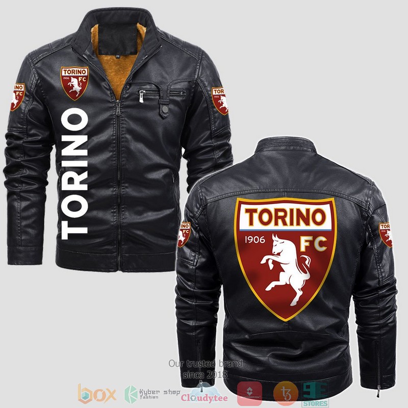 Torino 1906 FC Fleece Leather Jacket