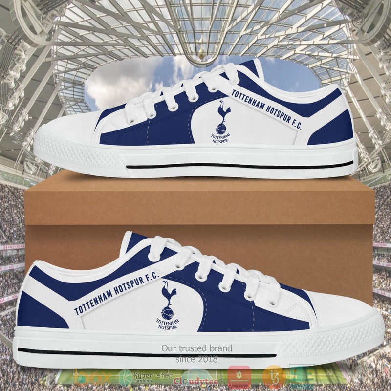 Tottenham Hotspur F C low top canvas shoes 1