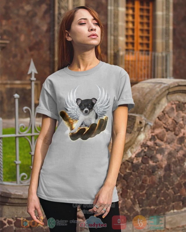HOT Toy Fox Terrier Golden Hand Heaven Wings 2D shirt, hoodie 3 Toy Fox Terrier Golden Hand Heaven Wings 2D shirt hoodie 1 2