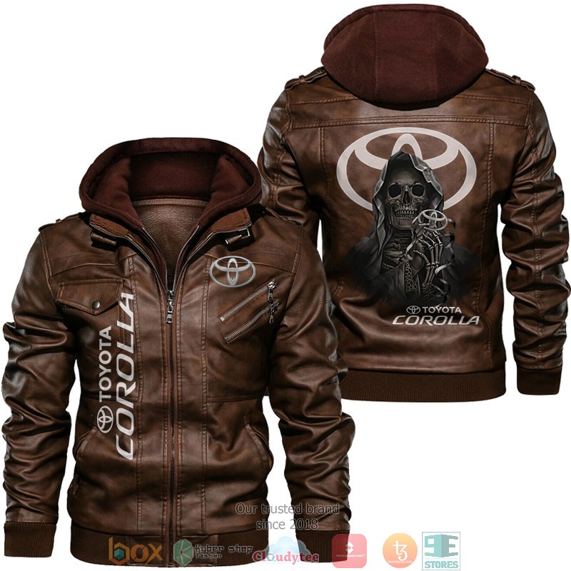 Toyota Corolla Cross Death God Leather Jacket 2 Toyota Corolla Cross Death God Leather Jacket 1