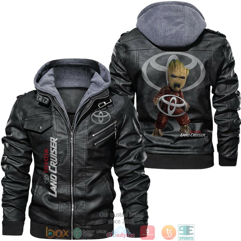 Toyota Land Cruiser Baby Groot Leather Jacket