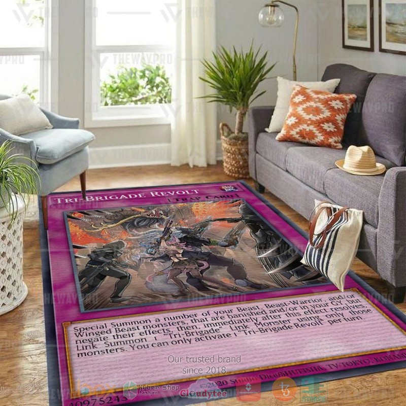 Tri Brigade Revolt Rectangle Rug
