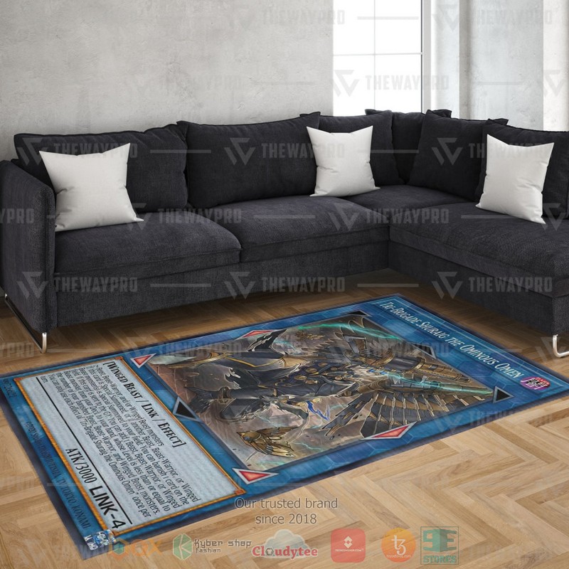 Tri Brigade Shuraig The Ominous Omen Rectangle Rug 1