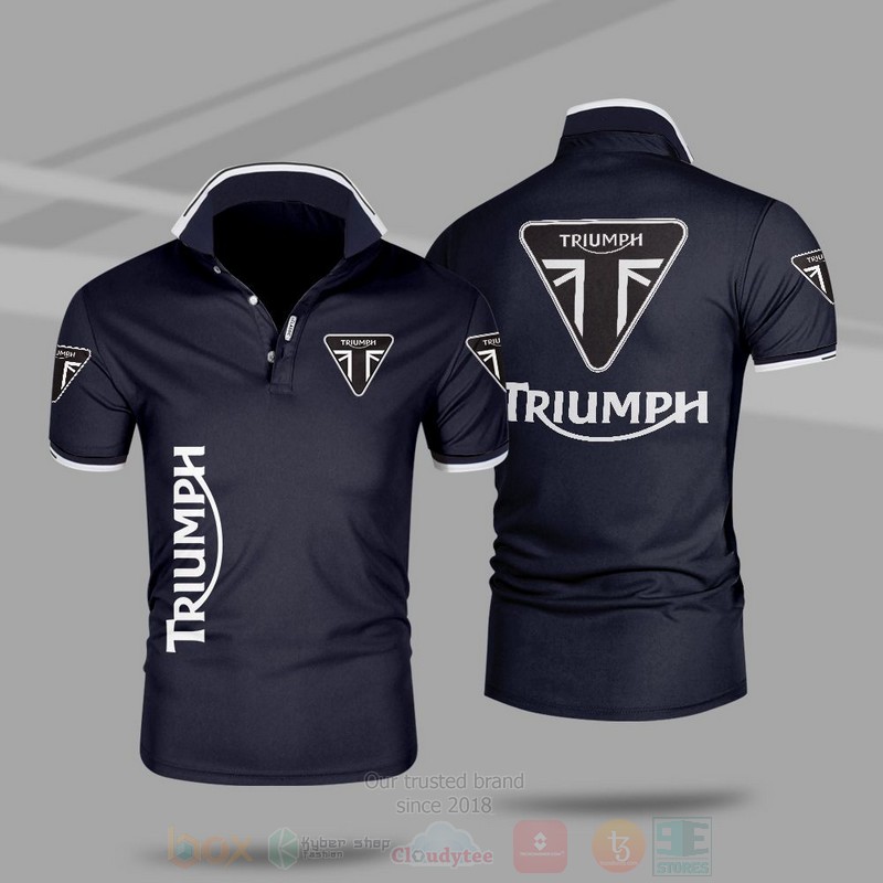 BEST Triumph Motorcycles Premium All Over Print Polo Shirt 5 Triumph Motorcycles Premium Polo Shirt 1 2 3 4
