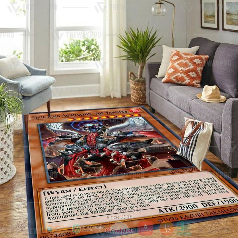 True King Agnimazudthe Vanisher Rectangle Rug