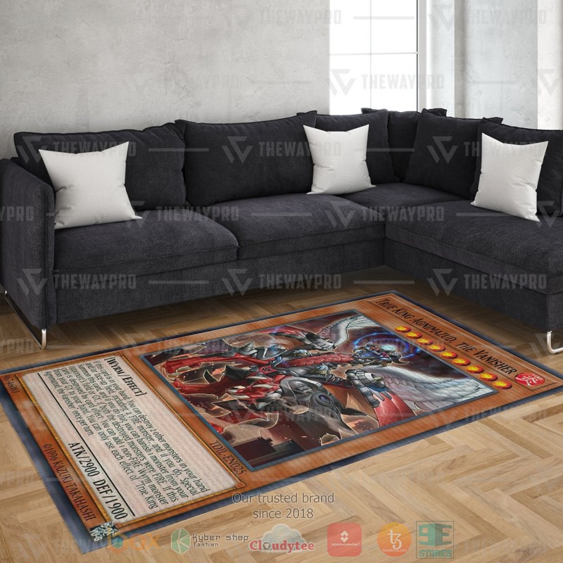 True King Agnimazudthe Vanisher Rectangle Rug 1