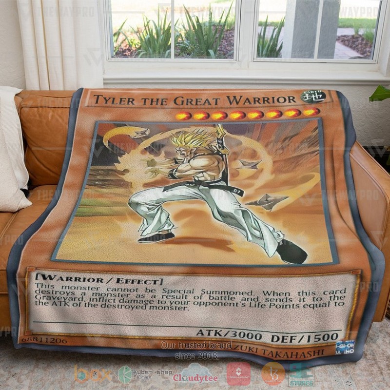 Tyler the Great Warrior Soft Blanket