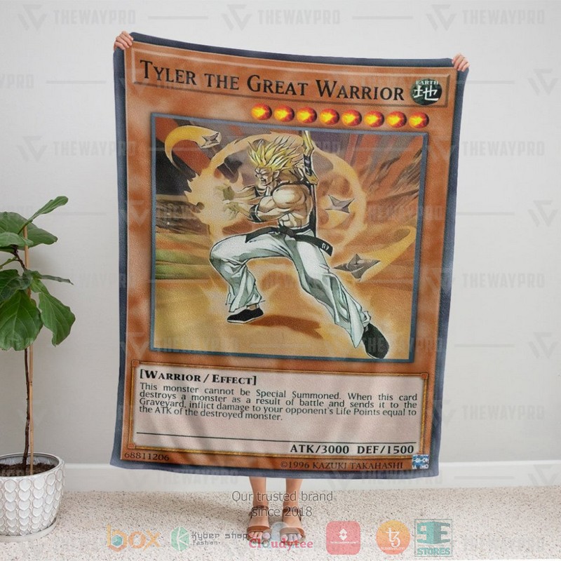 Tyler the Great Warrior Soft Blanket 1