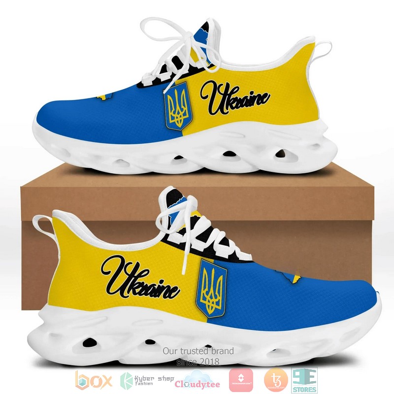 Ukrain Flag Sneakers Proud Of Ulraine Clunky max soul shoes 8 Ukrain Flag Sneakers Proud Of Ulraine Clunky max soul shoes
