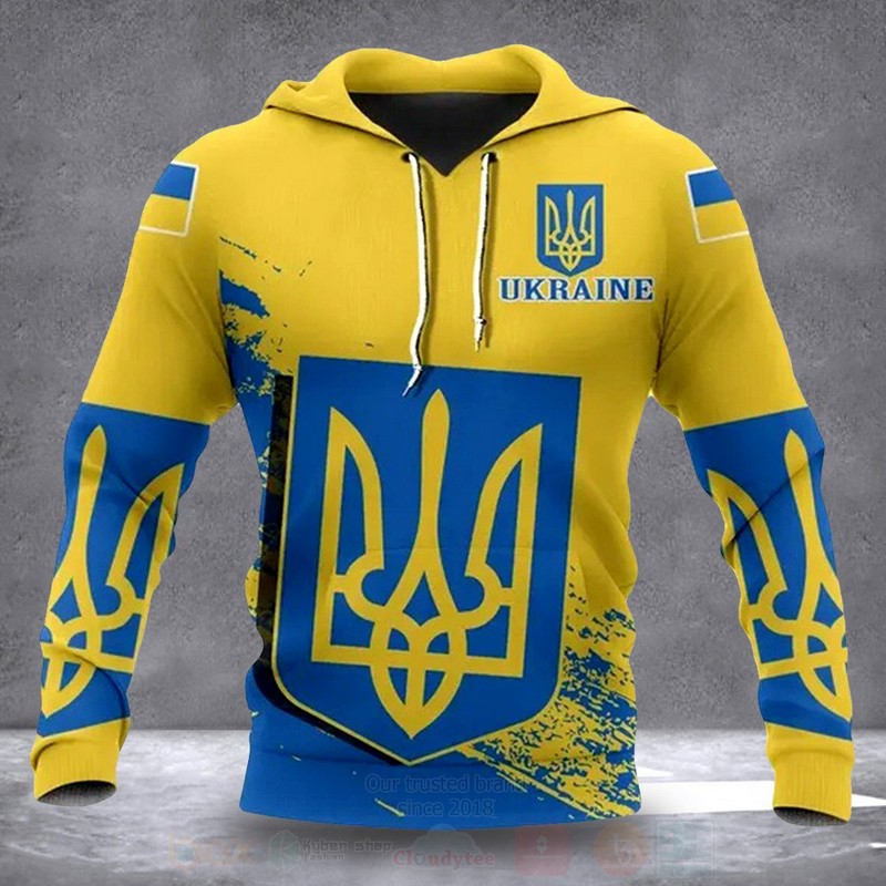 Ukraine Ukrainian Pride Pray For Ukrainian 3D Hoodie