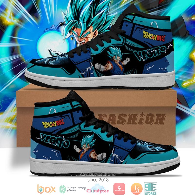 Vegito Blue Dragon Ball High Air Jordan Sneaker Shoes