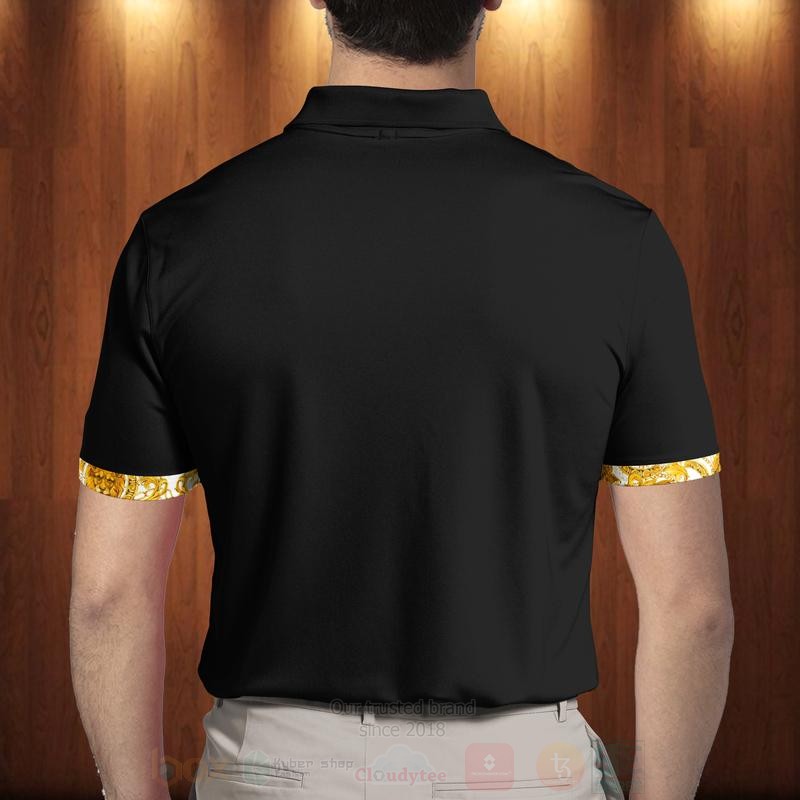 BEST Versace Medusa Full Black-Yellow All Over Print 3D Polo Shirt 5 Versace Medusa Full Black Yellow Polo Shirt 1 2 3 4
