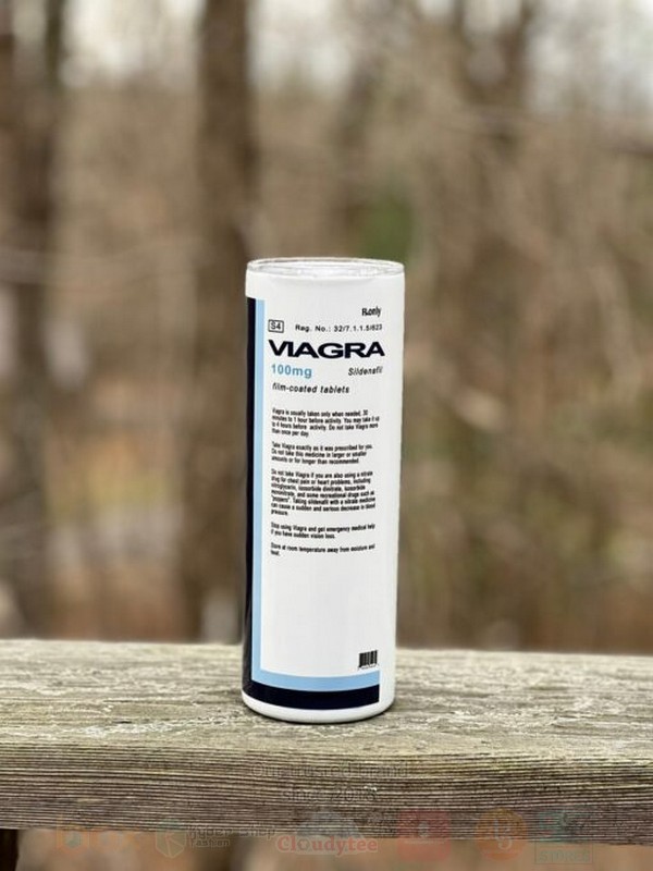 BEST Viagra Stainless Steel Skinny Tumbler 3 Viagra Skinny Tumbler 1 2