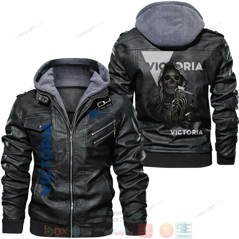 Victoria Grim Reaper Leather Jacket