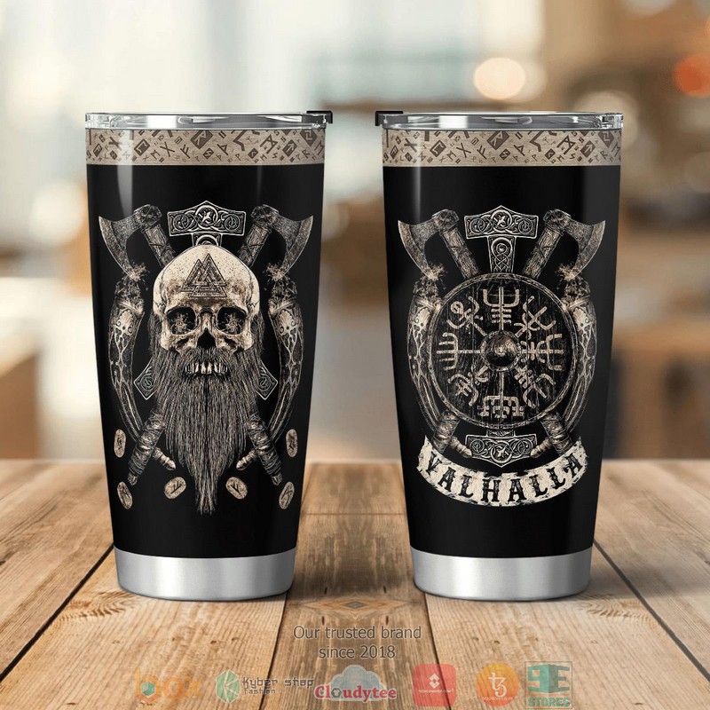Viking Beard Valhalla Tumbler 1 Viking Beard Valhalla Tumbler