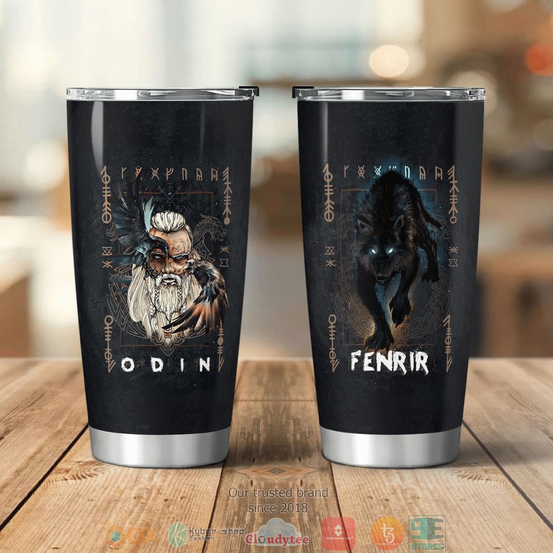 Viking Odin Fenrir Tumbler 15 Viking Odin Fenrir Tumbler