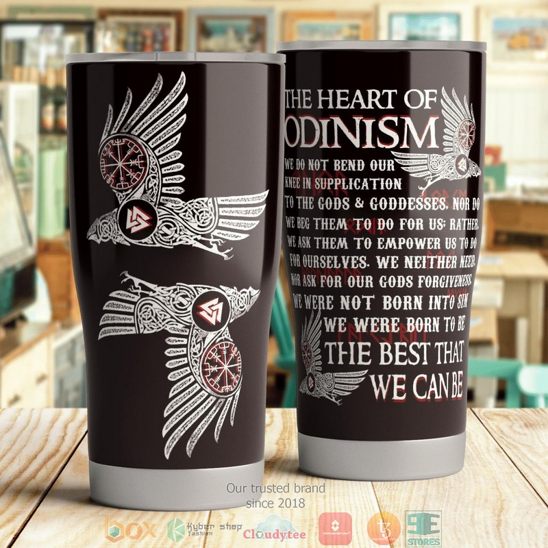 Viking The Heart Of Odinism Tumbler 16 Viking The Heart Of Odinism Tumbler