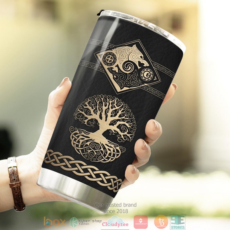 Viking The Sons Of Fenrir Skoll And Hati Magic Tree Tumbler 1 2
