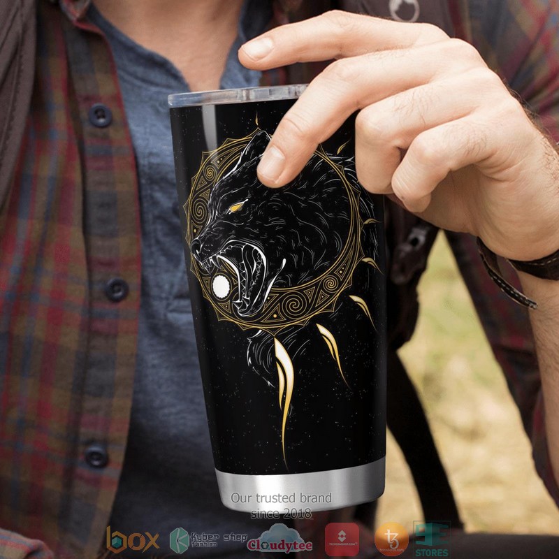 Viking The Sons Of Fenrir Skoll And Hati Tumbler 4 Viking The Sons Of Fenrir Skoll And Hati Tumbler 1 2 3