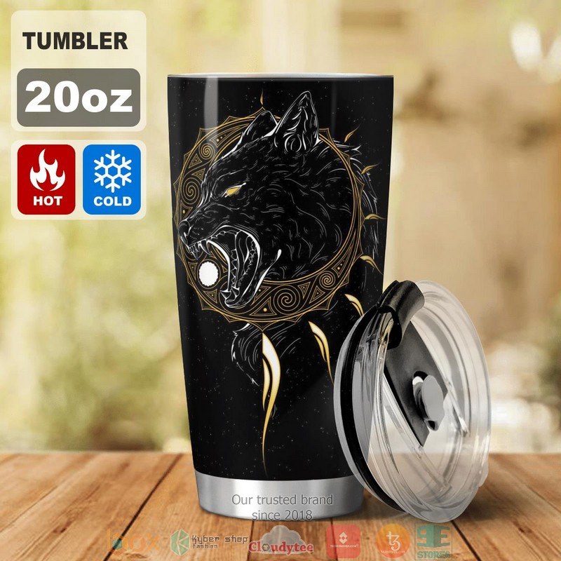 Viking The Sons Of Fenrir Skoll And Hati Tumbler 7 Viking The Sons Of Fenrir Skoll And Hati Tumbler 1 2 3 4 5 6