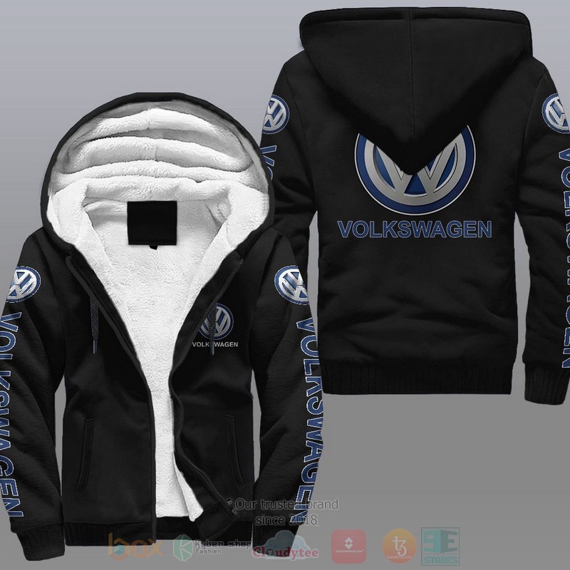 Volkswagen Car Fleece Hoodie