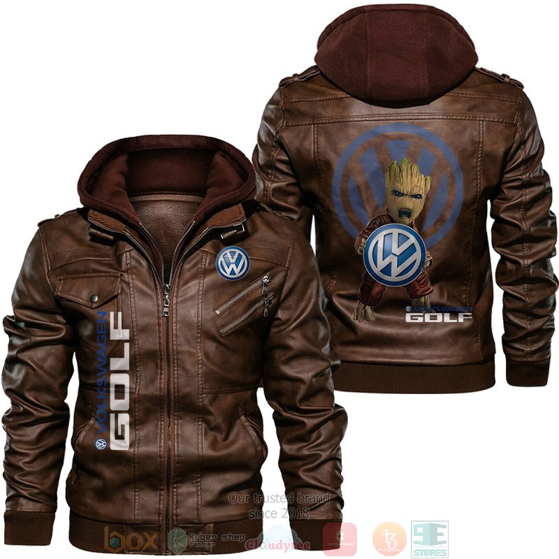 NEW Volkswagen Golf Groot Leather Jacket 2 Volkswagen Golf Groot Leather Jacket 1