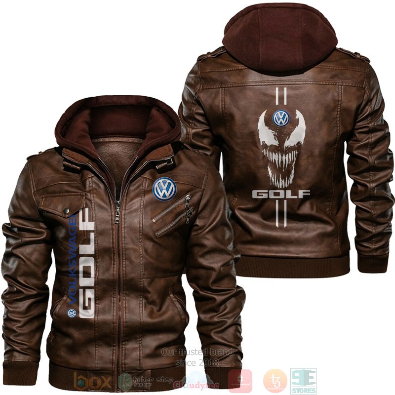NEW Volkswagen Golf Venom Leather Jacket 2 Volkswagen Golf Venom Leather Jacket 1