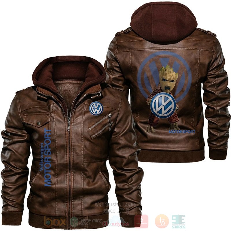 Volkswagen Motorsport Baby Groot Leather Jacket 1