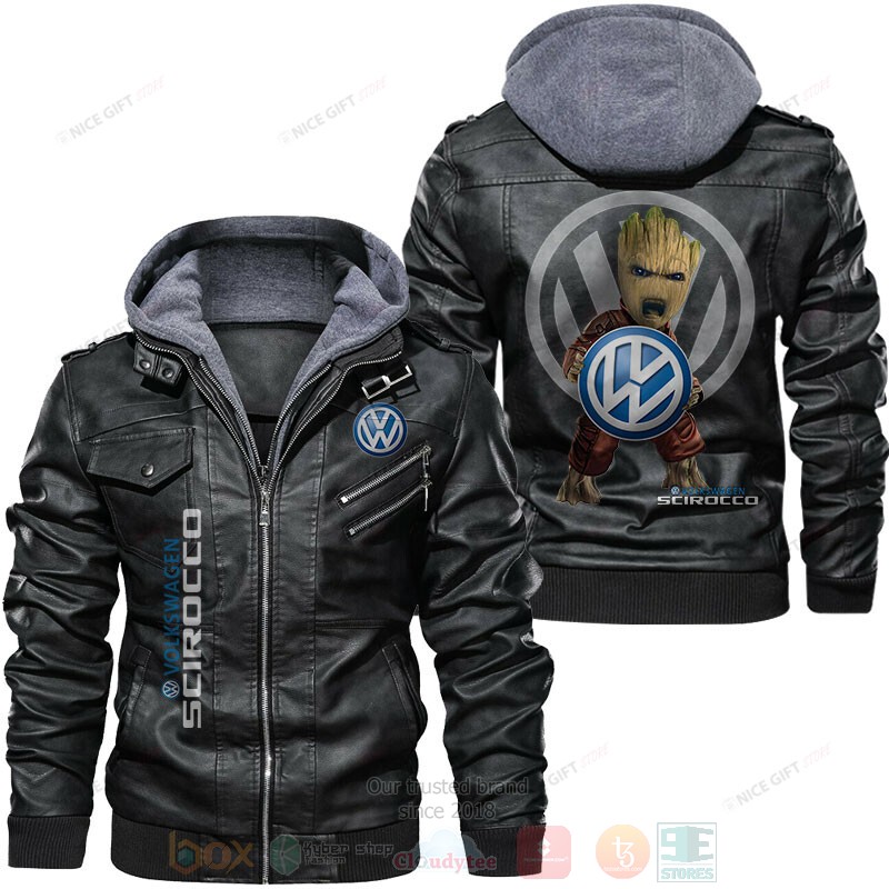 Volkswagen Scirocco Baby Groot Leather Jacket