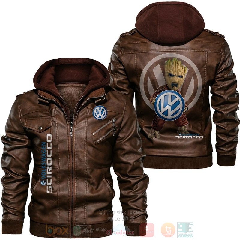 Volkswagen Scirocco Baby Groot Leather Jacket 1