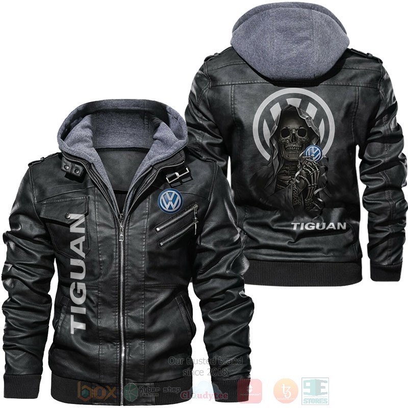 Volkswagen Tiguan Skull Leather Jacket