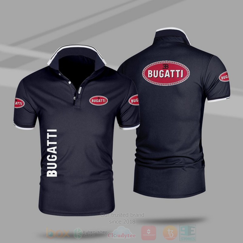 BEST Bugatti Premium All Over Print Polo Shirt 5 Bugatti Premium Polo Shirt 1 2 3 4