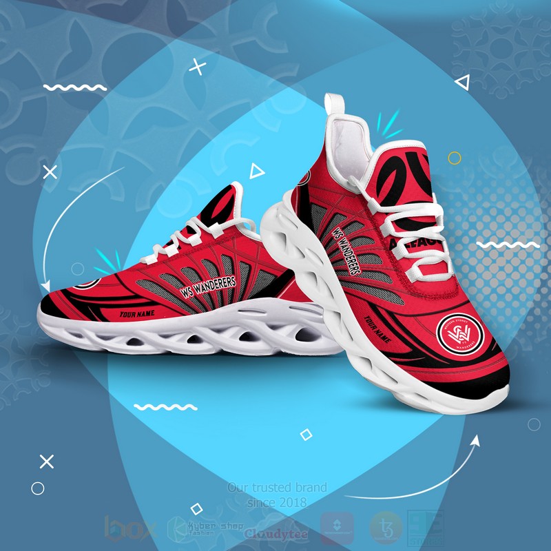 WS Wanderers A League Personalized Clunky Max Soul Shoes 1 2 3 4 5 6 7 8