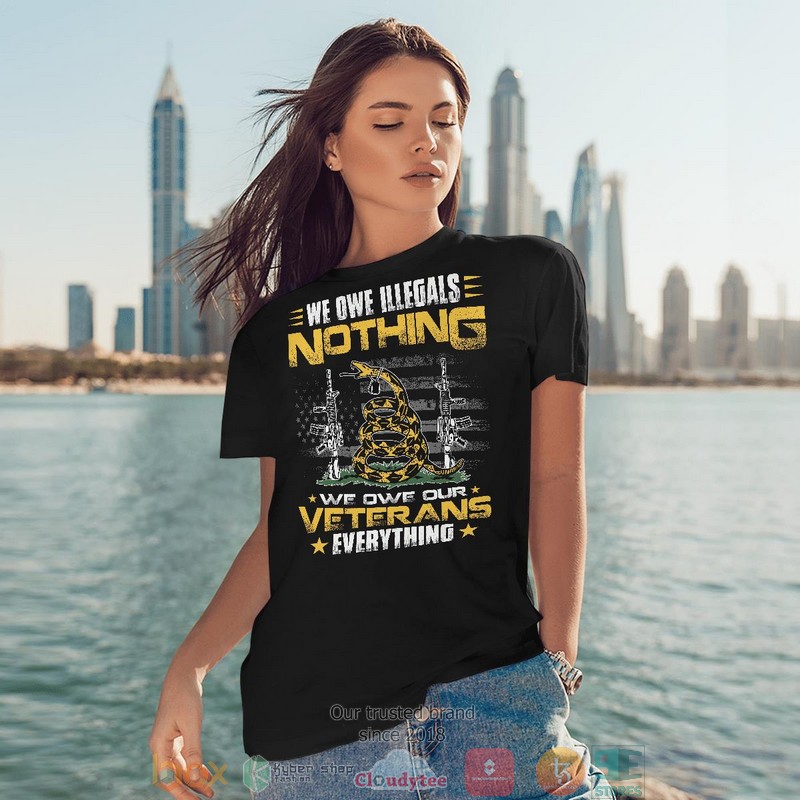 We Owe Illegals Nothing shirt long sleeve