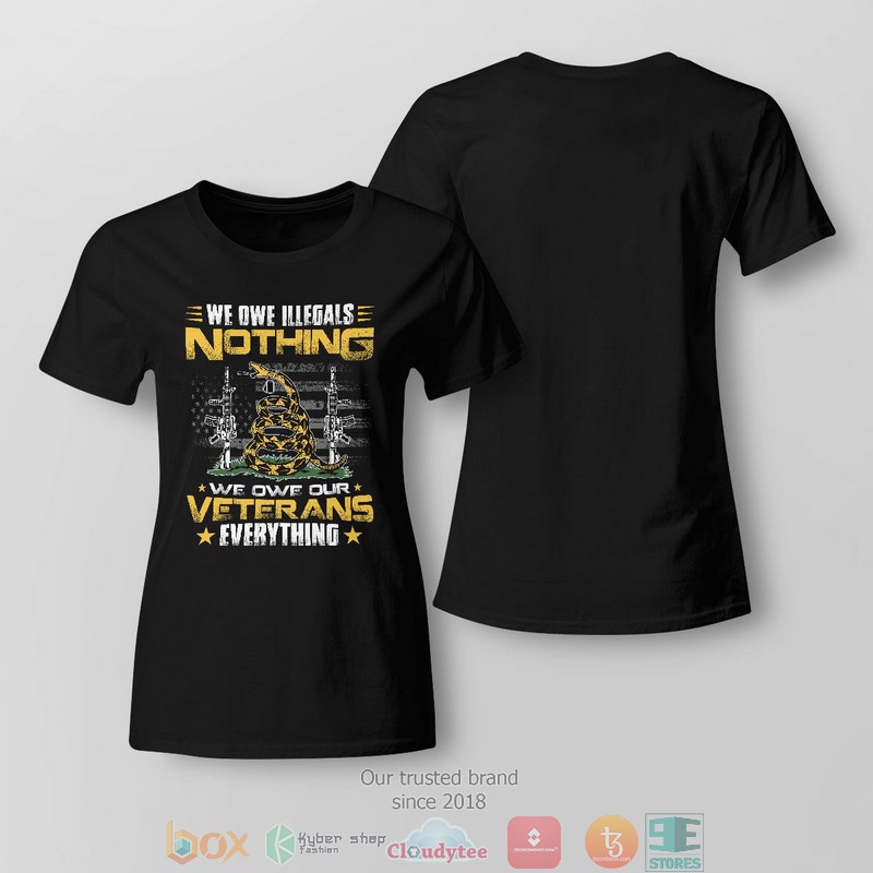 We Owe Illegals Nothing shirt, long sleeve 5 We Owe Illegals Nothing shirt long sleeve 1 2 3 4