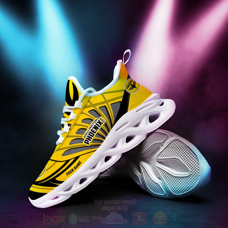 BEST Wellington Phoenix-A-League Personalized Custom Custom Max Soul Shoes 5 Wellington Phoenix A League Personalized Clunky Max Soul Shoes 1 2 3 4