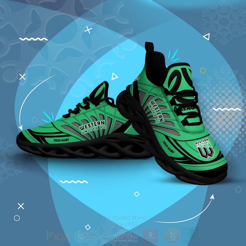 BEST Western United-A-League Personalized Custom Custom Max Soul Shoes 7 Western United A League Personalized Clunky Max Soul Shoes 1 2 3 4 5 6