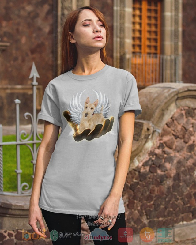 HOT Wheaten Scottish Terrier Golden Hand Heaven Wings 2D shirt, hoodie 3 Wheaten Scottish Terrier Golden Hand Heaven Wings 2D shirt hoodie 1 2