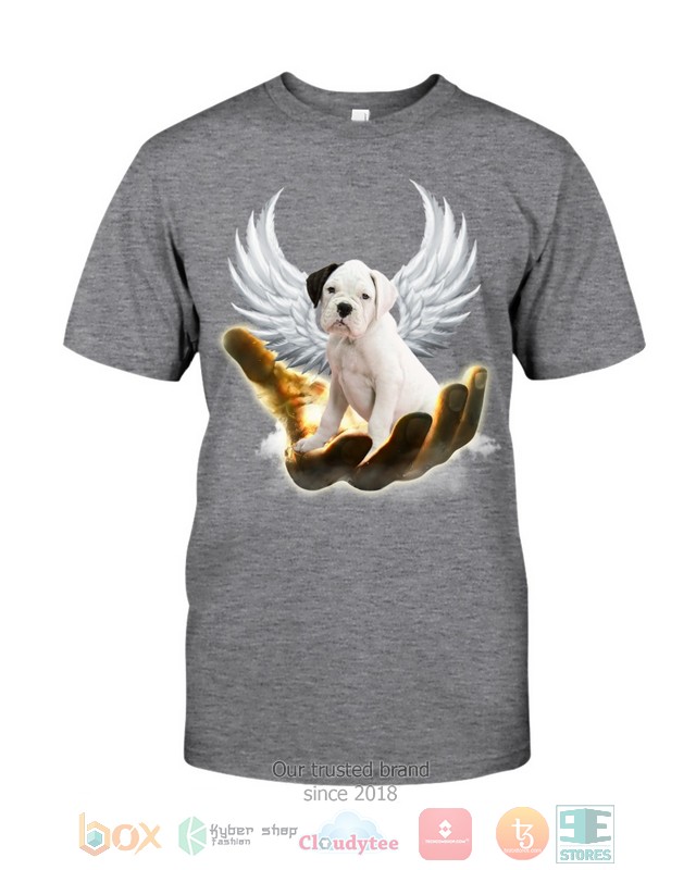 White Boxer Golden Hand Heaven Wings 2D shirt hoodie 1 2 3 4