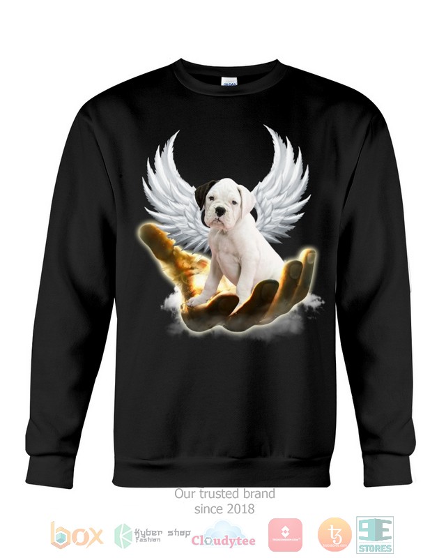 White Boxer Golden Hand Heaven Wings 2D shirt hoodie 1 2 3 4 5 6 7 8 9 10