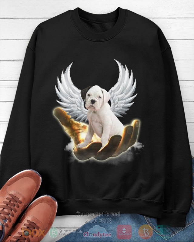 White Boxer Golden Hand Heaven Wings 2D shirt hoodie 1 2 3 4 5 6 7 8 9 10 11 12